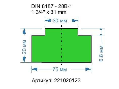 DIN 8187-28B-1 DIN 8187-28B-1