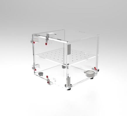 Вакуумный эксикатор из оргстекла Plexiglas