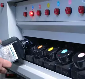 Доливка краски во время работы